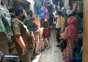 Polsek Kedondong Gelar Operasi Yustisi Bersama Tim GTPP Covid-19