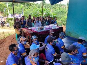 Tempuh Perbukitan, Kampanye Putaran Kedua Agus-Zulqoini Disambut Antusian Warga Pemangku II Lintik