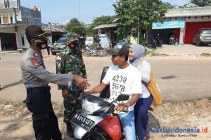 Polsek Pakuan Ratu Gelar Operasi Yustisi di Serupa Indah