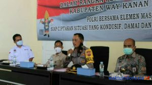 Wujudkan Pilkada Damai dan Sejuk, Polres Way Kanan Gelar FGD Bersama Elemen Masyarakat