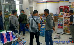 Maling Bobol Plafon Indomaret, Uang Tunai Rp28 Juta Raib