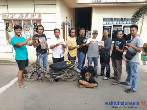 Terduga Curat Ditangkap Polisi Mesuji Bersama BB