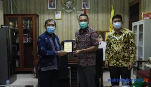 Wabup Jimmy Sambut Bupati Karo di Kantornya, Ini yang Mereka Bahas