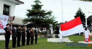 Jadi Irup Peringatan Hari Pahlawan, Bupati Dairi Sampaikan Pesan Menteri Juliari P Batubara