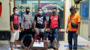 Asyik Pesta Terlarang, 3 Orang Ditangkap Polisi Banjar Agung