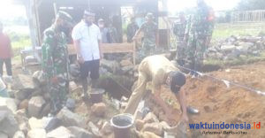Bismillah… Peletakan Batu Pertama Rumah Ibadah di Suka Jadi