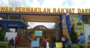 Pemilihan Wabup Mesuji, Wartawan Kecewa dan Gelar Aksi 