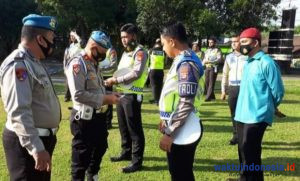 Propam Polda Lampung Cek Kedisiplinan Polisi Way Kanan, Ini Hasilnya