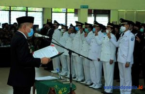 Wabup Jimmy Lantik Pejabat Pemkab Dairi