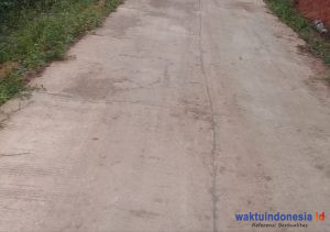 Rabat Beton di Margajaya Mulai Menunjukkan Kualitasnya, Ini Kata Jurtul