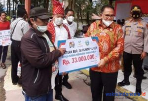 Bantuan Huntap Siosar – Korban Kebakaran Pajak Berastagi Disalurkan, Ini Nilai dan Aloksinya