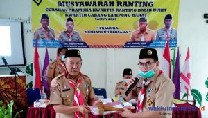 Junaidi Jamsari Nahkodai Gerakan Pramuka Balikbukit, Tugasnya seperti Sebelum DOB