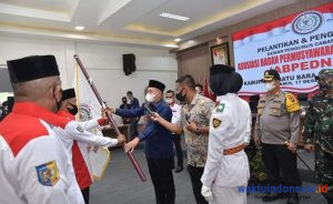 Hadiri Pelantikan ABPEDNAS Batu Bara, Ini Harapan Bupati Zahir