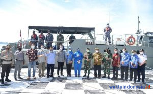 Bupati Dendi Hadiri Program Ketahanan Pangan Lanal Lampung