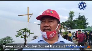 VIDEO: PPBI Lambar Ambil Bagian di Kontes Bonsai Tubaba