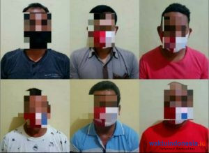 Polisi Amankan 6 Orang Penjudi, Uang Jutaan Rupiah Berhasil Disita