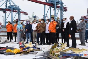 Update Sriwijaya SJ-182: Komisi V DPR RI Kunjungi Posko JICT 2