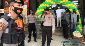 Grand Opening Gerai Makanan Diimbau Polisi Untuk Membubarkan Diri