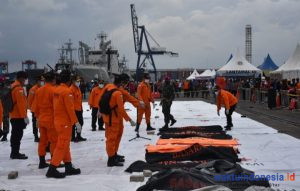 Tim Temukan Serpihan Diduga Bagian Pesawat Sriwijaya SJ-182 dan Pakaian Anak