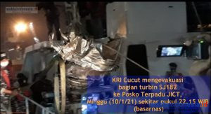 Bagian Turbin Sriwijaya Air SJ182 Ditemukan
