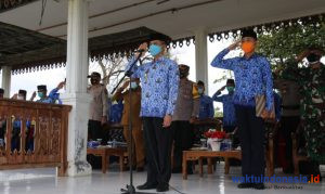 Wakili Bupati, Sekkab Lingga Hadiri Upaca di Labuhan Jukung