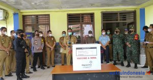 Ribuan Dosis Vaksin Covid-19 Sinovac Tiba di Pesibar, Bupati Agus: Jangan Termakan Isu Hoaks