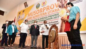 Saat Musorprov Sumut di Karo Gubernur Edy Ungkap Terget PON 2024