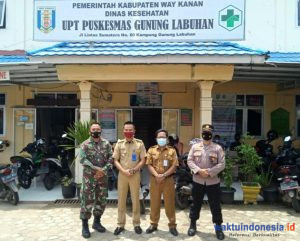Danramil 426-06/Baradatu Jalin Silaturahmi Dengan Uspika Gunung Labuhan