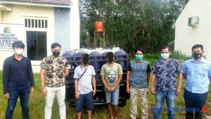 Polres Pesawaran Tangkap Supir Dan Kernet Bawa BBM Bersubsidi