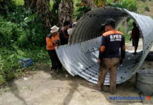 Jalan Amblas Antar Dusun Desa Liang Jering Diperbaiki