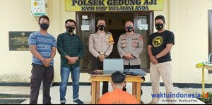 Terciduk Honorer Curi Laptop, Pemuda Ini Diringkus Polisi