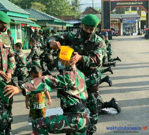Dankipan A Pimpinan Tradisi Sambut Anggota Baru Tamtama Remaja