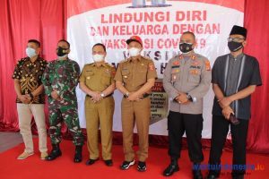 Disuntik Vakasin Covid-19 Dosis Kedua, Bupati Parosil Ungkap Reaksi Sinovac