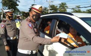 Operasi, Polantas Lambar Tindak 3 dan Tegur 14 Pengendara