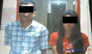Sepasang Sejoli Diciduk Polisi di Indekos Gegara Sabu