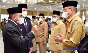 Rolling, Gubernur Edy Rahmayadi Lantik 13 Pejabat Eselon II, Ini Harapannya