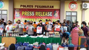 14 Hari Ops Cempaka, 22 Tersangka 1 Mucikari Diamankan