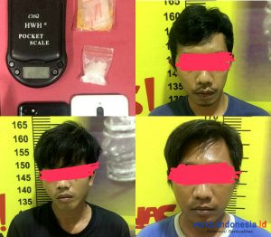 Simpan Sabu, 3 Warga Gedongtataan Diciduk Polisi