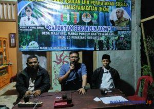 Tindaklanjuti Visi-Misi, Bupati Dendi Berikan Hak Pengelolaan Hutan Register 20