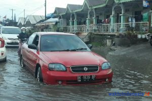 Hujan Deras, Jalinsum Berastagi-Kabanjahe Langganan Banjir