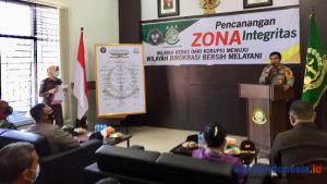 Kapolres Dairi Hadiri Pencangan Zona Integritas WBK