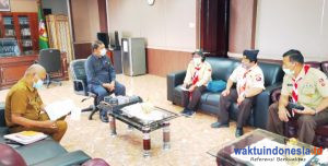 Terima Panitia Musda Pramuka, Ini Harapan Bupati Terkelin