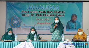Krui Wilayah Wisata, TP PKK Sosialisasi Pola Asuh Anak dan Remaja, Kaitanya? Baca di Sini