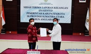 LKPD Unaudited Anggaran 2020 Diserahkan ke BPK Perwakilan Medan Tepat Waktu