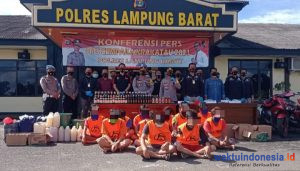 Polres Lambar 14 Hari Gelar OCK, Berhasil Ungkap 65 Kasus, Ini Rincianya
