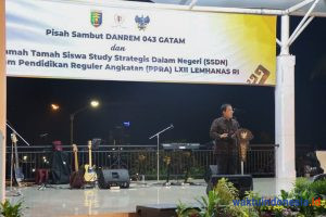 Pj. Bupati Bambang Sumbogo Hadiri Pisah-Sambut Danrem 043/Gatam