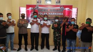 Lami Mardingding Hadiri Deklarasi Tolak Narkoba, Aldo: Jangan Sekadar Seremonial