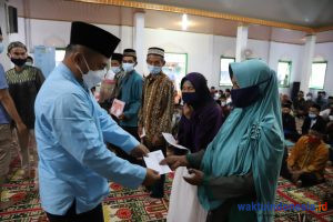 Sekkab Akmal Nasir Pimpin Safari Ramadhan di Sukau, Tekankan Masalah Prokes