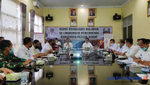 Pj Bupati Bambang Sumbogo Buka Rakor Terkait Stok Kebutuhan Pokok jelang Ramadhan