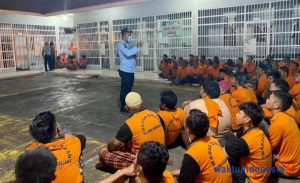 Rutan dan BNN Karo Razia Blok Hunian Warga Binaan